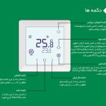 کلید ترموستات کولر آبی ریموت دار - بهترین گزینه برای کنترل راحت کولر سلولزی