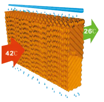پد سلولزی با راندمان بالا