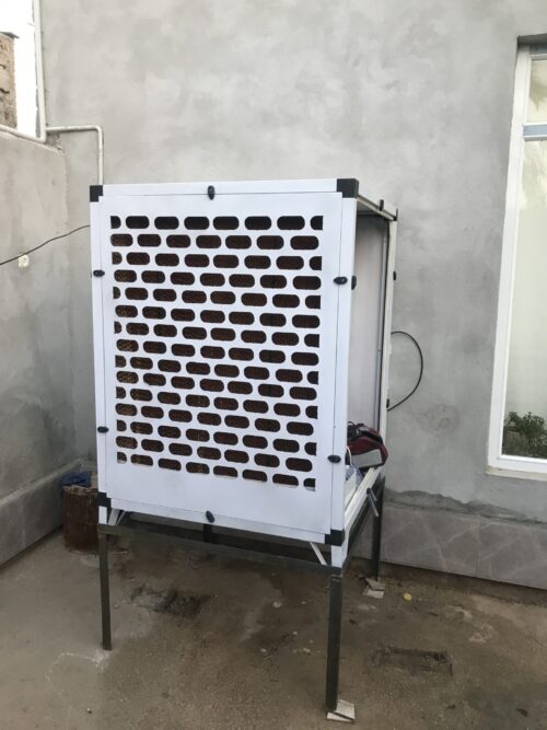 کولر سلولزی نصب شد