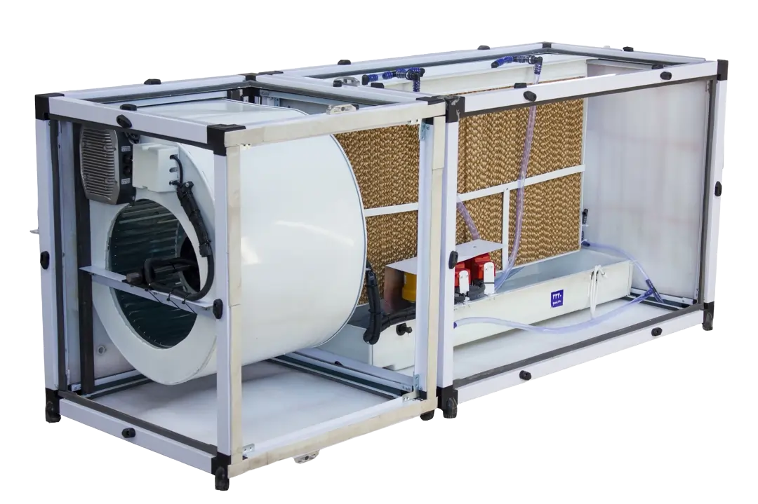 کولر سلولزی زیرسقفی داتار تهویه مدل ۸۰۰۰ طرح اتوبوسی