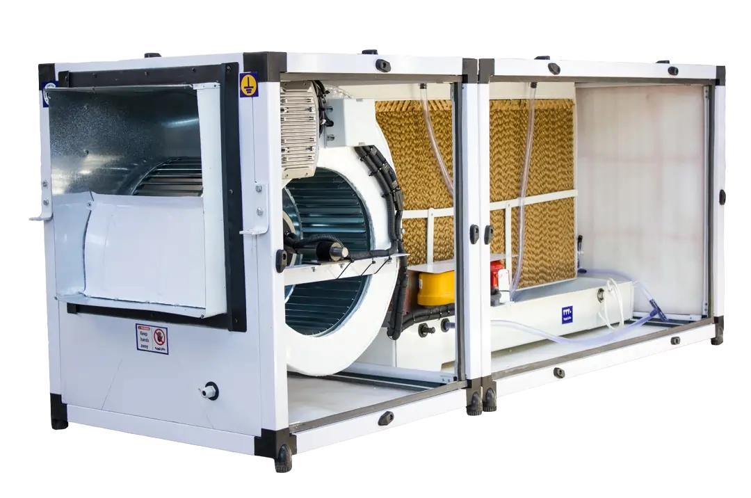 کولر سلولزی زیرسقفی داتار تهویه مدل ۸۰۰۰ طرح اتوبوسی